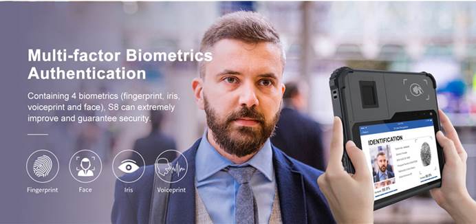 Applications Of Digital Identity biometric device S8